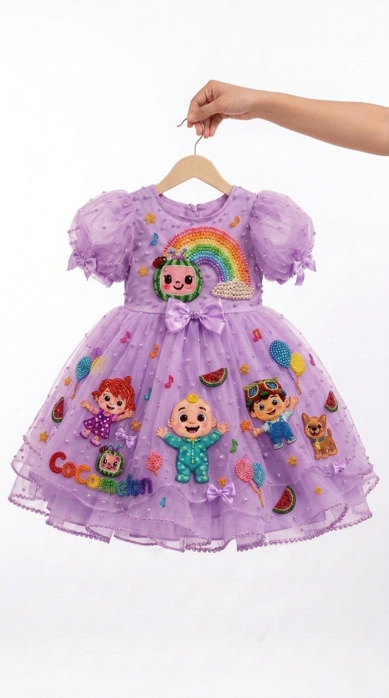 cocomelon theme frock